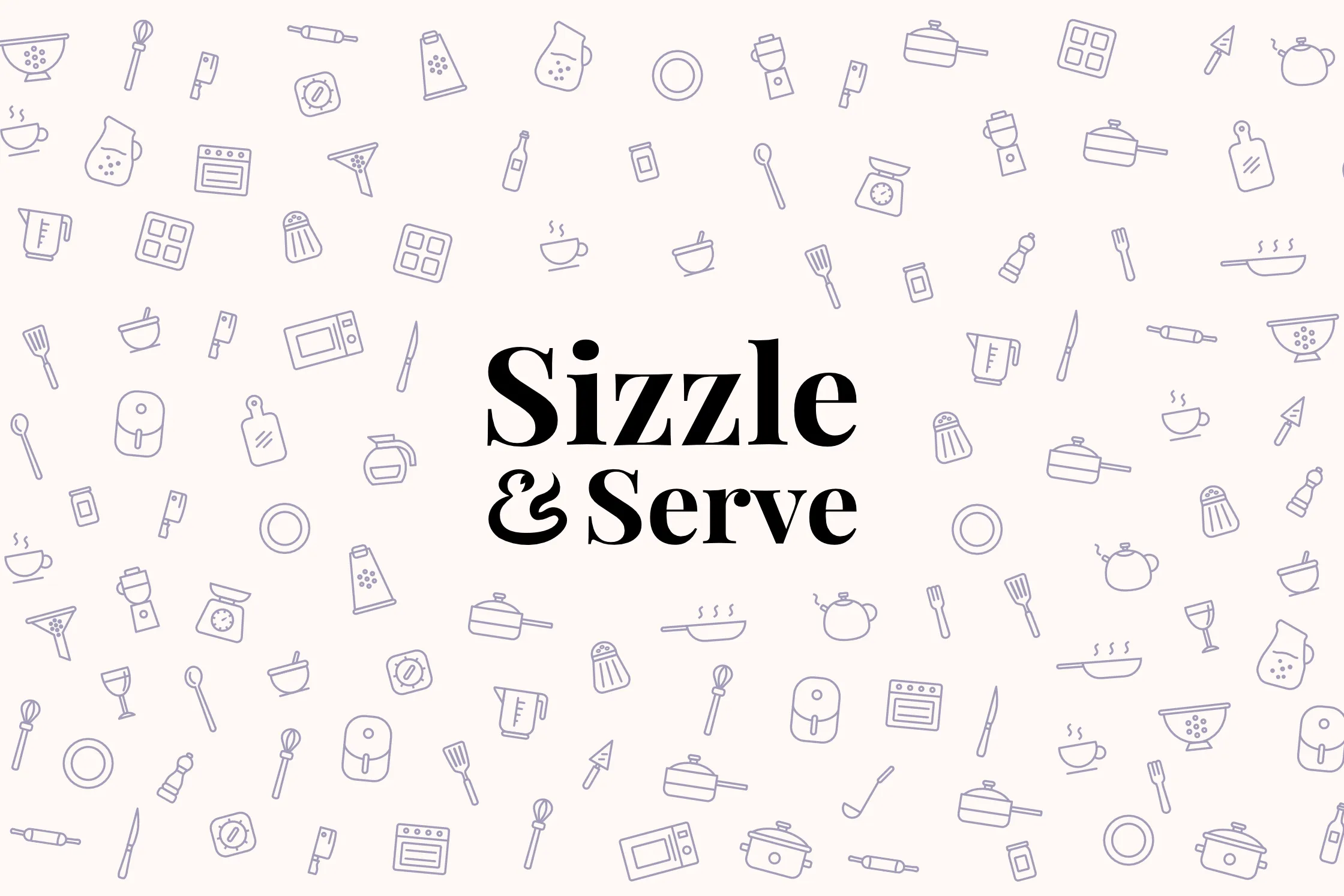 Sizzle and Serve Logo