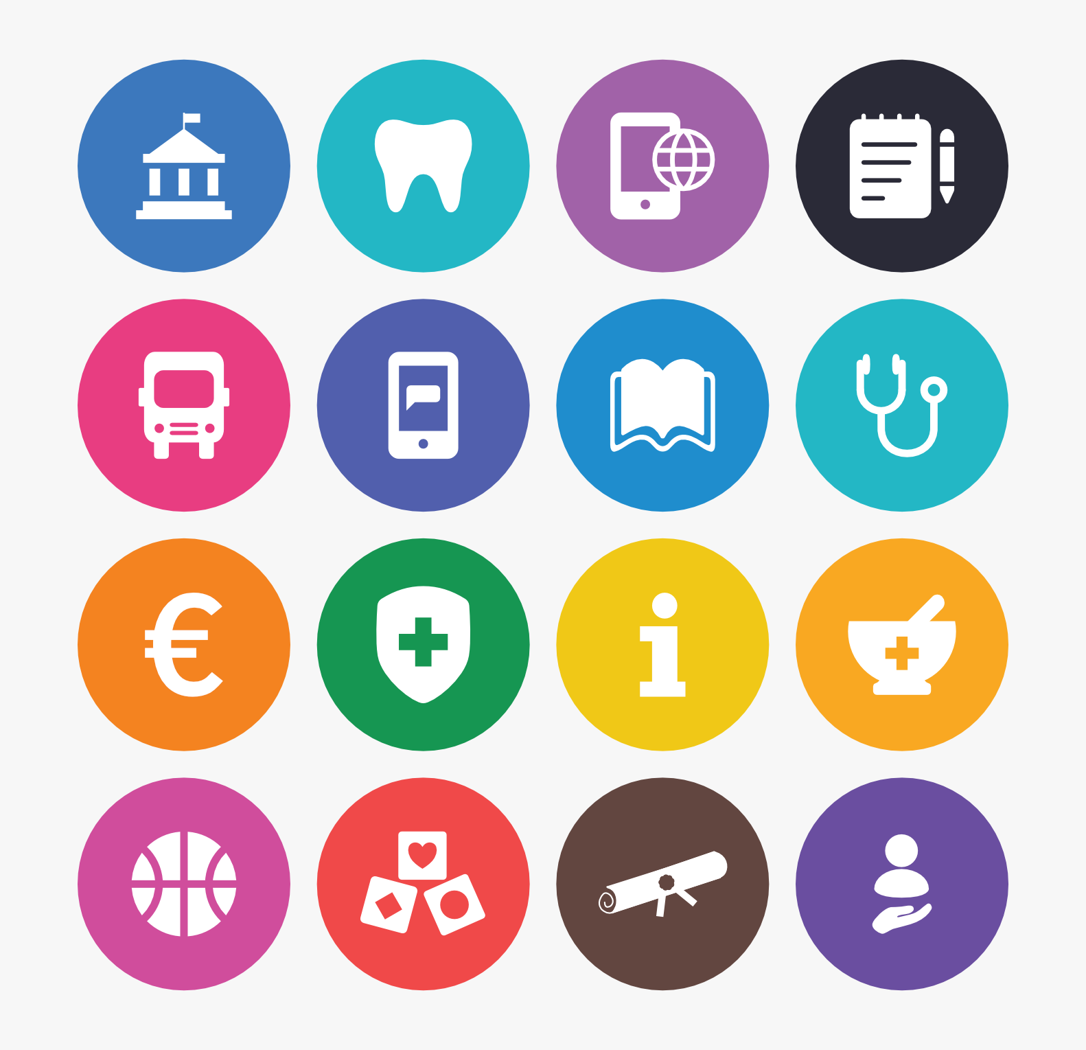 Tipperary Town Directory of Services Icons