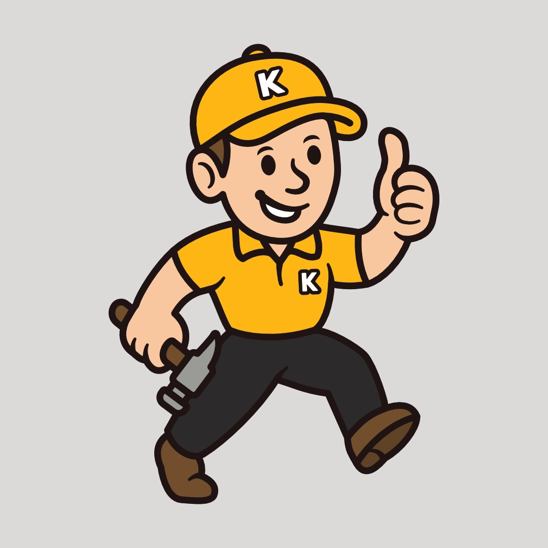 Kuk Service Calls Mascot