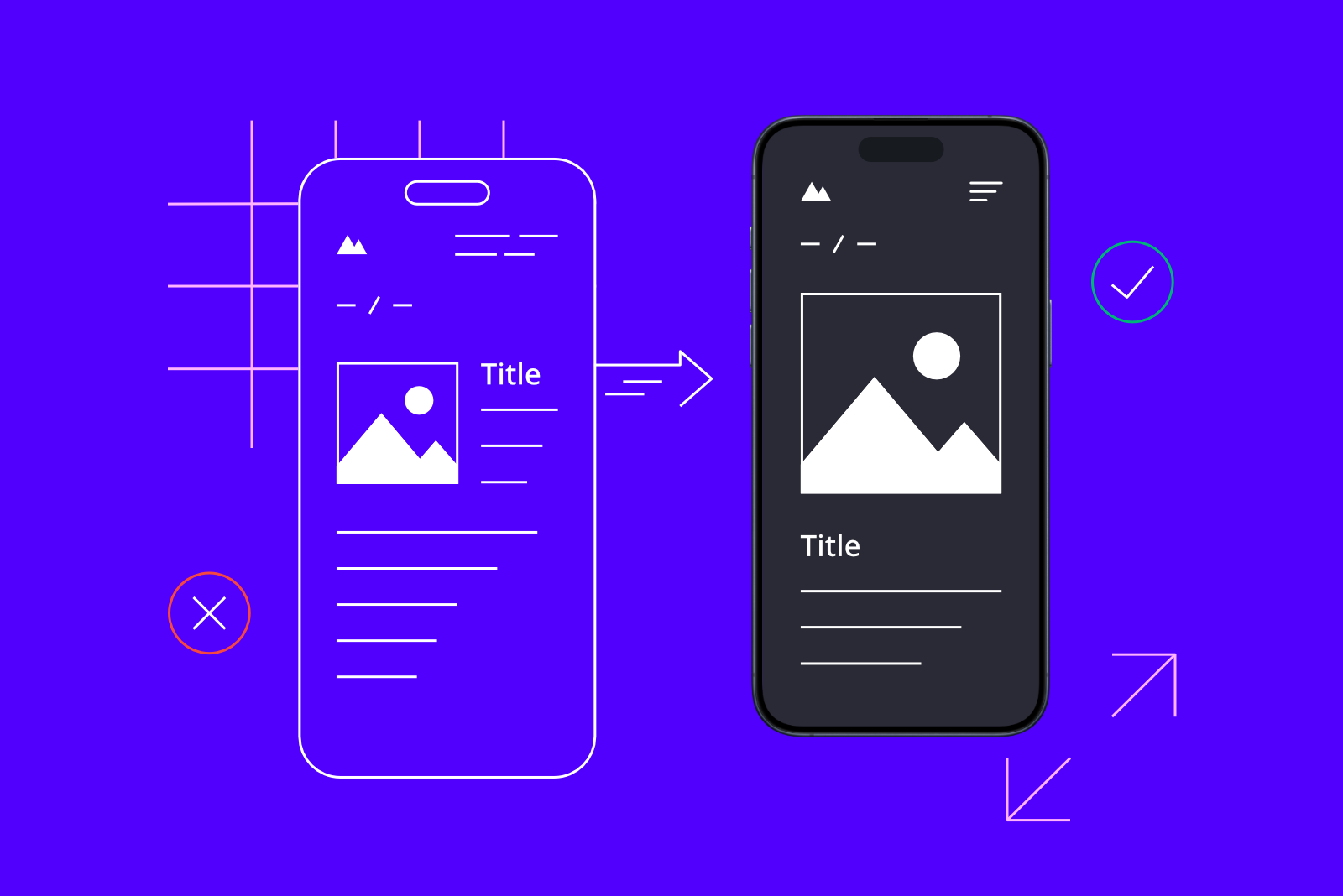 Mobile Friendly Design Illustration